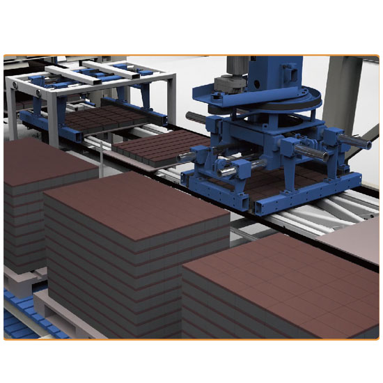 高位砌塊自動生產(chǎn)線